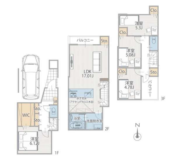 横浜市鶴見区北寺尾５丁目の新築一戸建