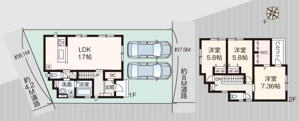 横須賀市長坂２丁目の新築一戸建