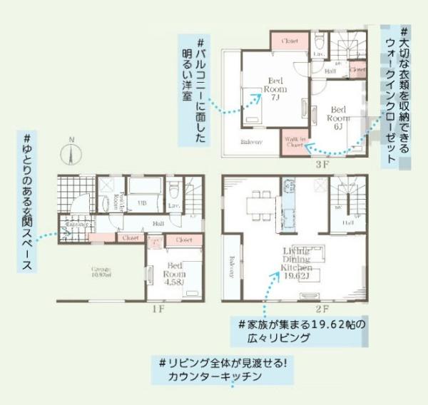 大和市中央５丁目の新築一戸建