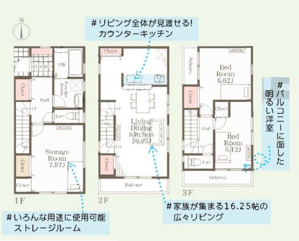 大和市中央５丁目の新築一戸建