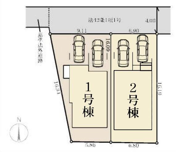 厚木市妻田東２丁目の新築一戸建