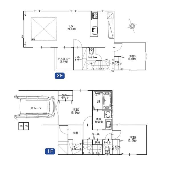 藤沢市本藤沢２丁目の新築一戸建