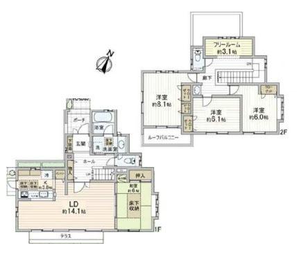 綾瀬市早川城山３丁目の中古一戸建