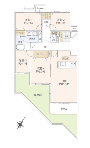 保土ケ谷月見台ガーデンハウス