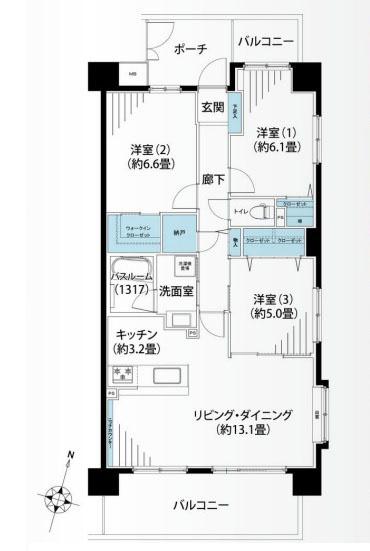 仲町台パークヒルズ六号棟