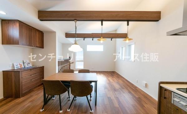 横浜市港南区東永谷3丁目の新築一戸建(リビング)