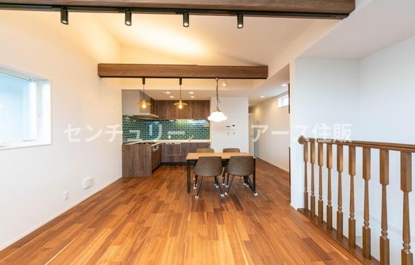 横浜市港南区東永谷3丁目の新築一戸建(リビング)