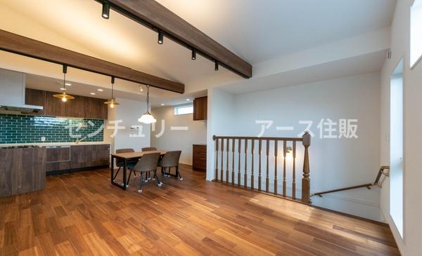 横浜市港南区東永谷3丁目の新築一戸建(リビング)