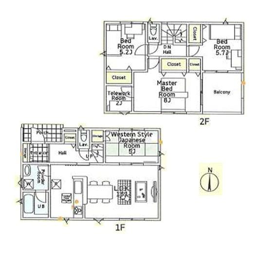 厚木市上落合の新築一戸建
