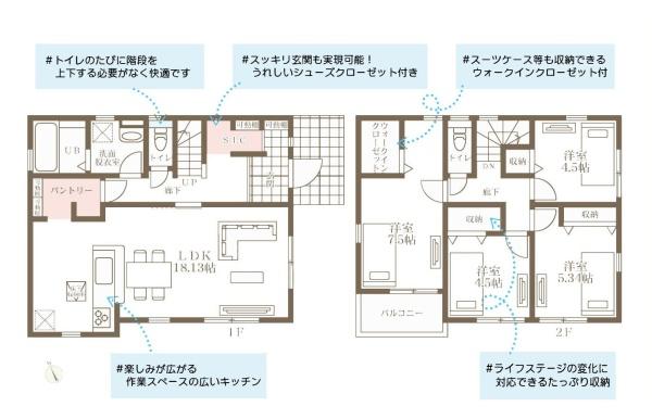 大和市福田の新築一戸建