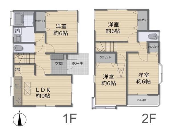 平塚市纒の中古一戸建