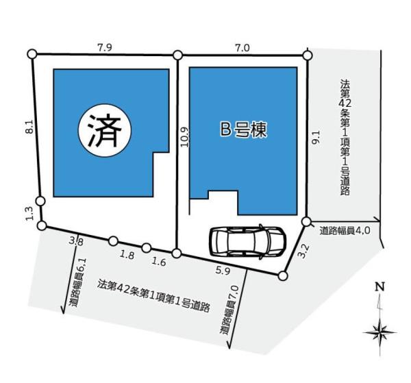 川崎市多摩区長沢１丁目の新築一戸建