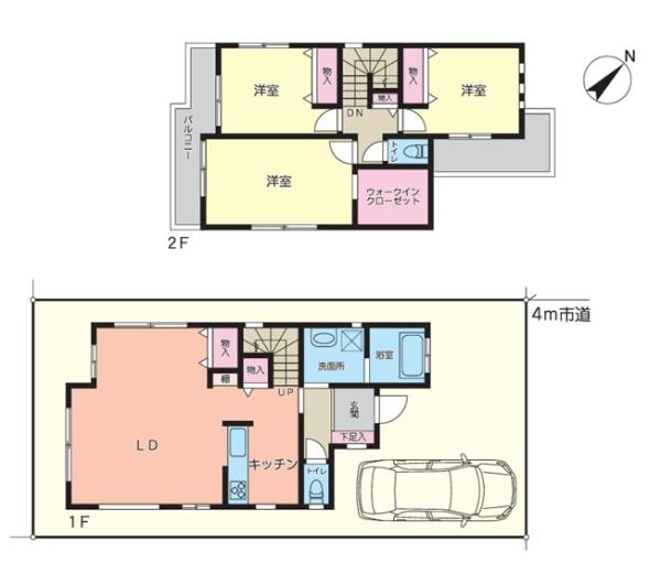 綾瀬市上土棚南４丁目の中古一戸建