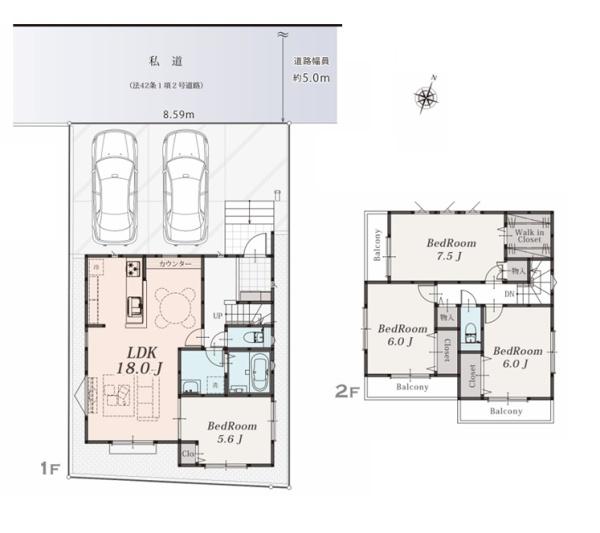 相模原市南区上鶴間４丁目の新築一戸建