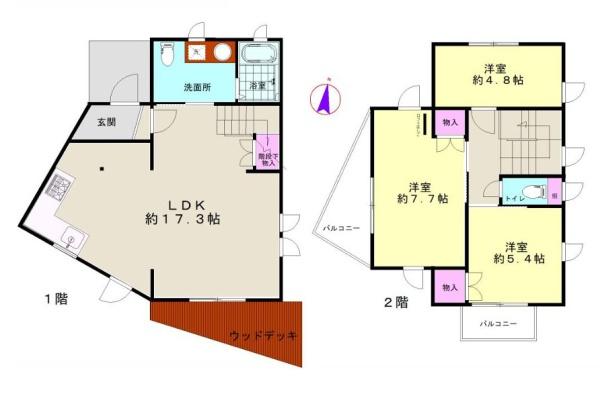 川崎市麻生区高石５丁目の中古一戸建