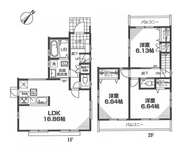 横浜市港南区東芹が谷の新築一戸建