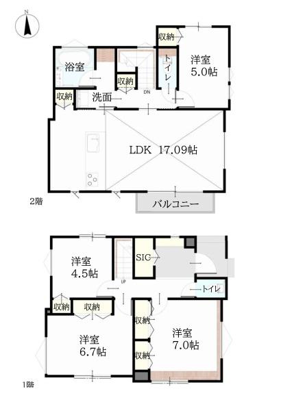 横浜市保土ケ谷区仏向町の新築一戸建