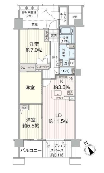 レイディアントシティ横濱カルティエ６