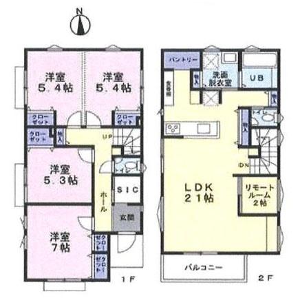 海老名市上今泉４丁目の新築一戸建