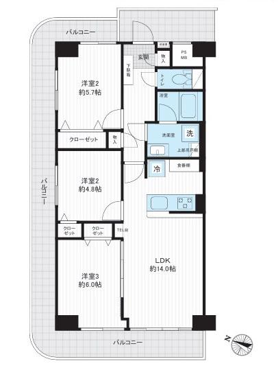 洋伸洋光台マンション