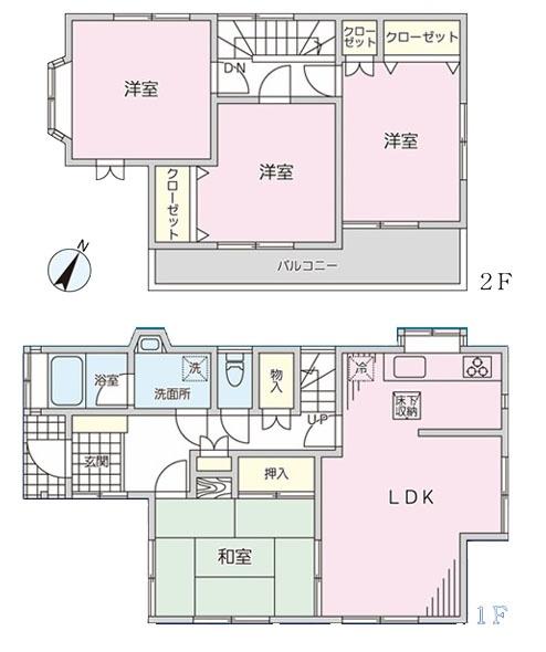 座間市入谷西２丁目の中古一戸建