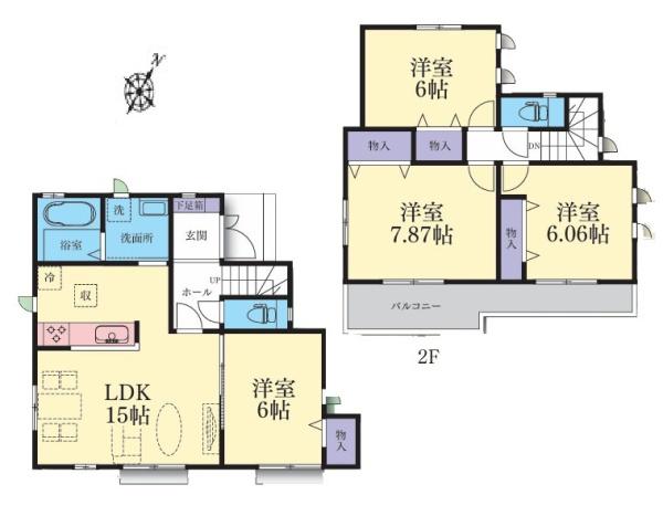 大和市福田の新築一戸建