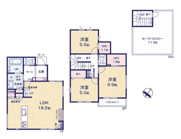相模原市南区若松６丁目の新築一戸建