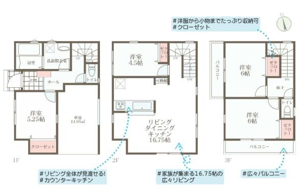 川崎市中原区木月３丁目の新築一戸建