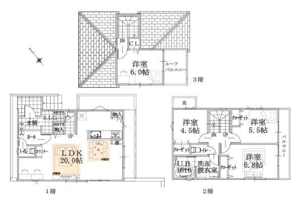 横浜市港北区鳥山町の新築一戸建