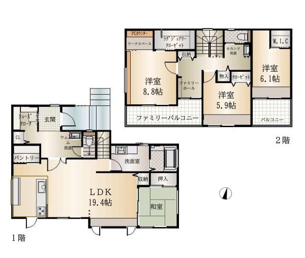 横浜市金沢区釜利谷南３丁目の新築一戸建