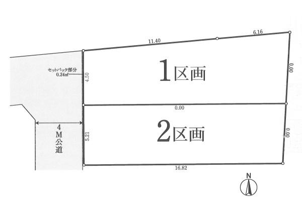 横浜市旭区中沢１丁目の売土地