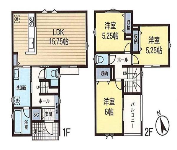 座間市西栗原１丁目の新築一戸建