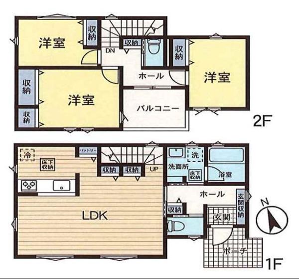 座間市西栗原１丁目の新築一戸建