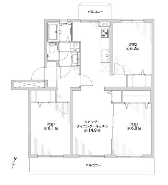 湘南長沢グリーンハイツ４　６号棟