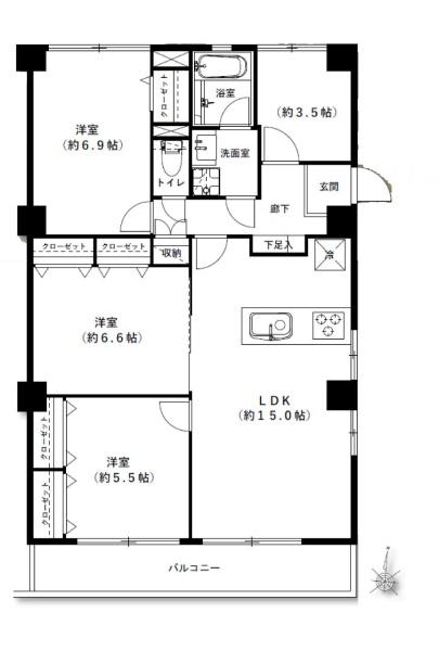 読売ランドサニーフラット
