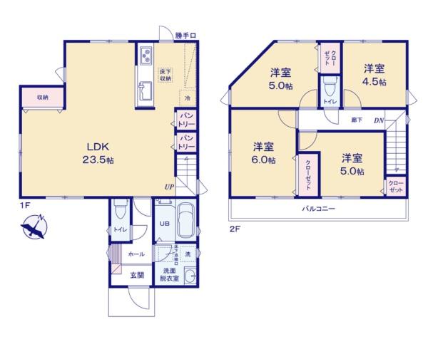 横浜市戸塚区汲沢町の新築一戸建