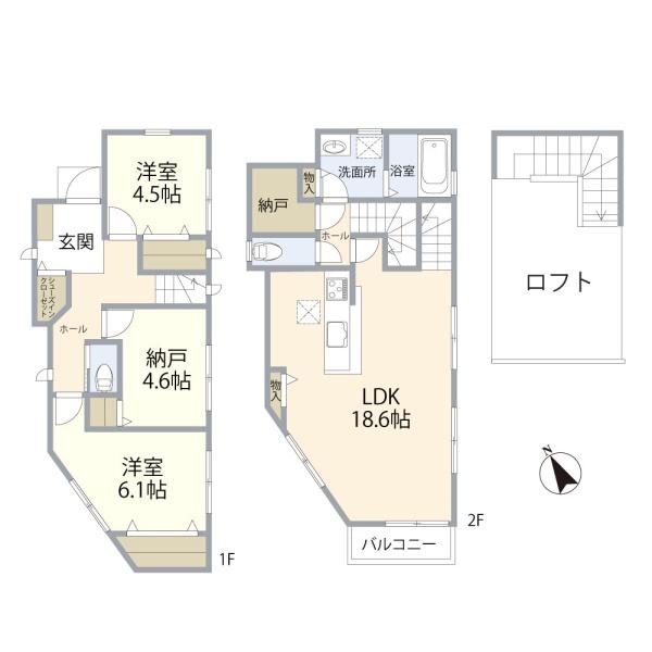 藤沢市鵠沼藤が谷３丁目の中古一戸建て