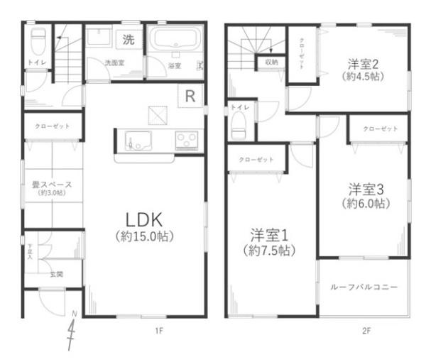 横浜市保土ケ谷区法泉２丁目の中古一戸建