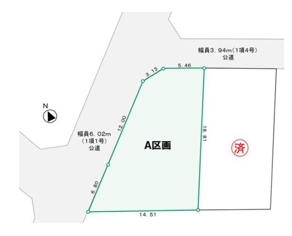 鎌倉市玉縄２丁目の売土地