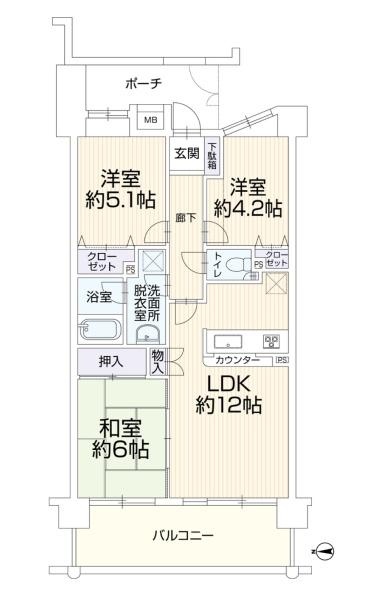 ヴイルヌーブ保土ケ谷弐