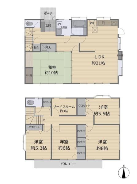 横浜市旭区上白根２丁目の中古一戸建