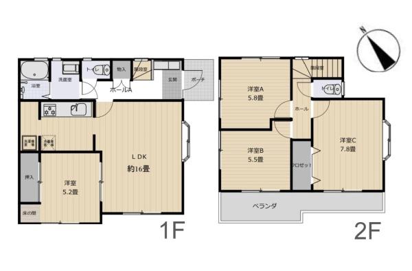 相模原市南区東大沼４丁目の中古一戸建