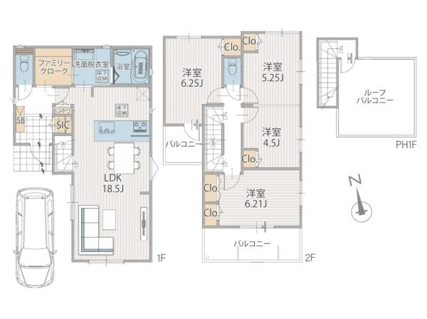 横浜市保土ケ谷区峰岡町２丁目の新築一戸建