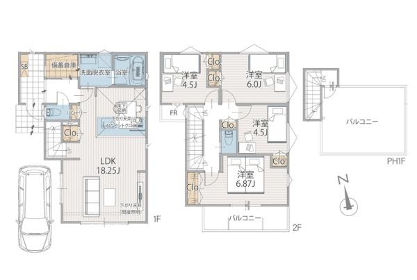 横浜市保土ケ谷区峰岡町２丁目の新築一戸建