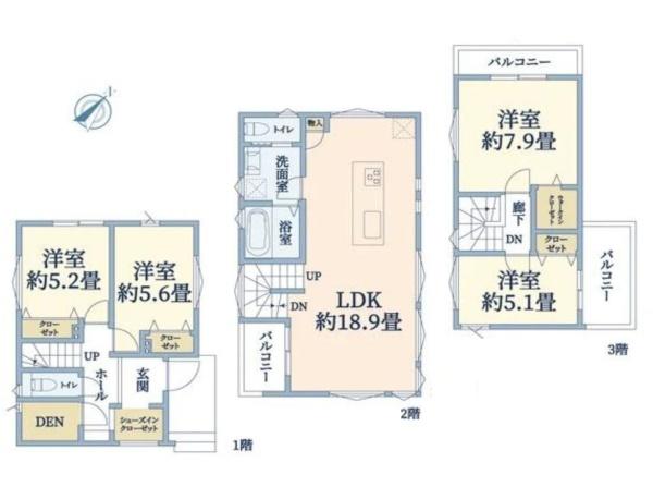 横浜市港南区丸山台３丁目の新築一戸建