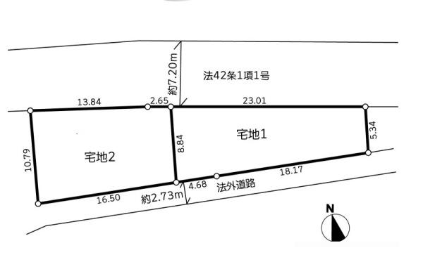 川崎市宮前区南野川２丁目の売土地
