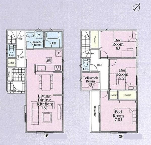 相模原市中央区並木２丁目の新築一戸建