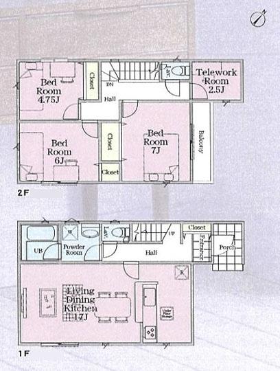 相模原市中央区並木２丁目の新築一戸建