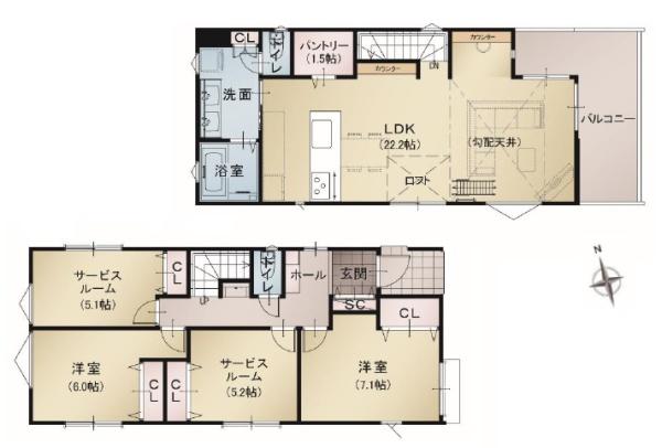 横浜市泉区岡津町の新築一戸建
