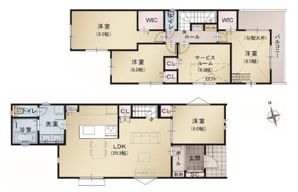 横浜市泉区岡津町の新築一戸建